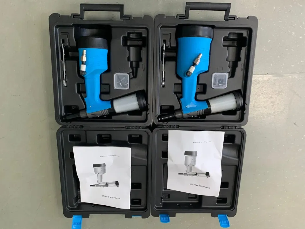 Professional Rivet Gun Kit High quality Tool for processing Blind Rivets Heavy Duty Pneumatic Hydraulic Rivete Tool 1/4