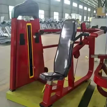 2024 factory Heavy Duty Gym Equipment Commercial Seated Shoulder Press Pin Load Selection Machine For Strength Training