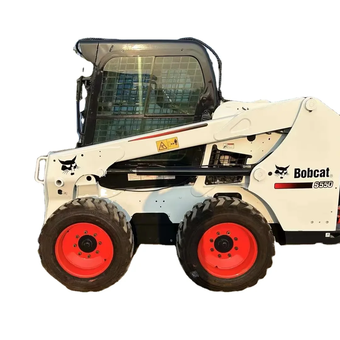 used skid steer loader bobcat S550 S70 S130 S300 S450 S16 S18 Cheap Wholesale loaders slip loaders Bobcat good condition