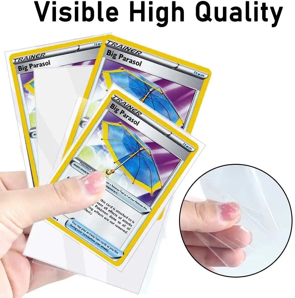 Pp Clear Penny Sports Baseball Hard Business Trading Toploader Card Sleeves Protector Holder