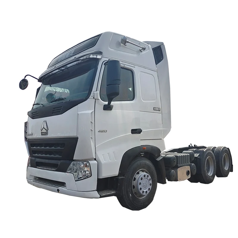  336-380HP китайский грузовик с низким расходом топлива мощным самосвал stronghorse б/у трактор грузовики 6x4