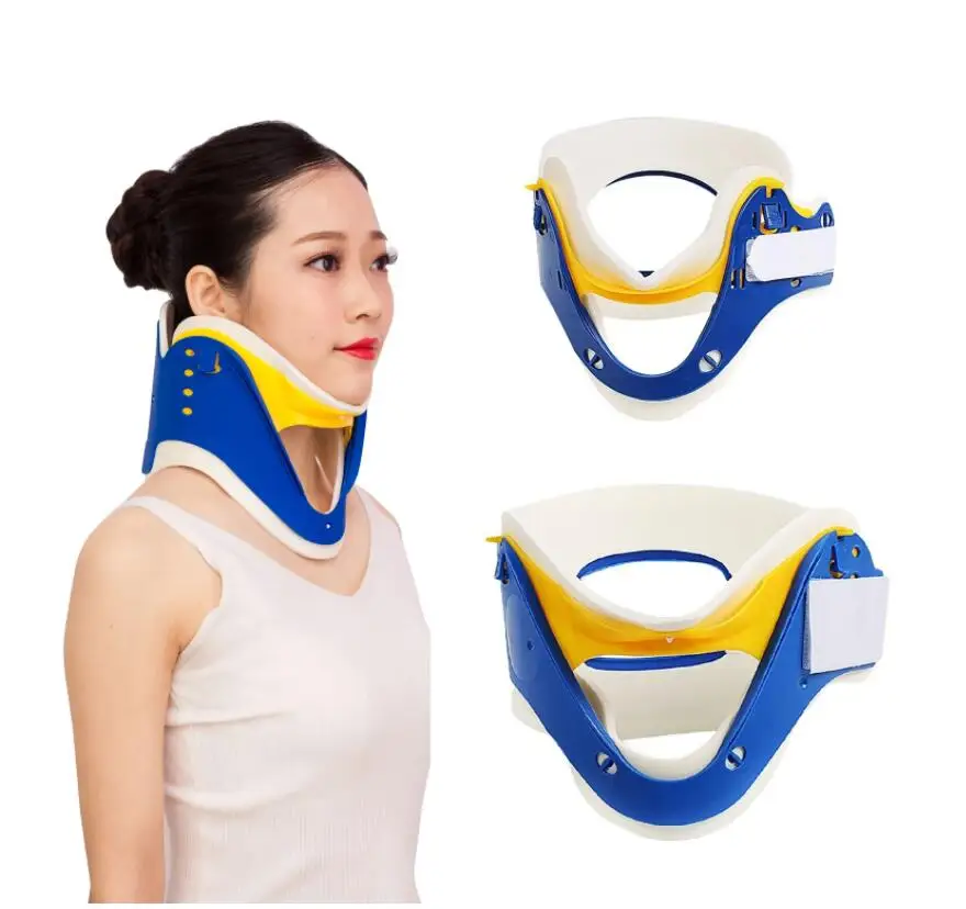 Posture Corrector Adjustable Neck Brace Support Cervical Traction Fixation Spine Care Correction Protection Pain Relief