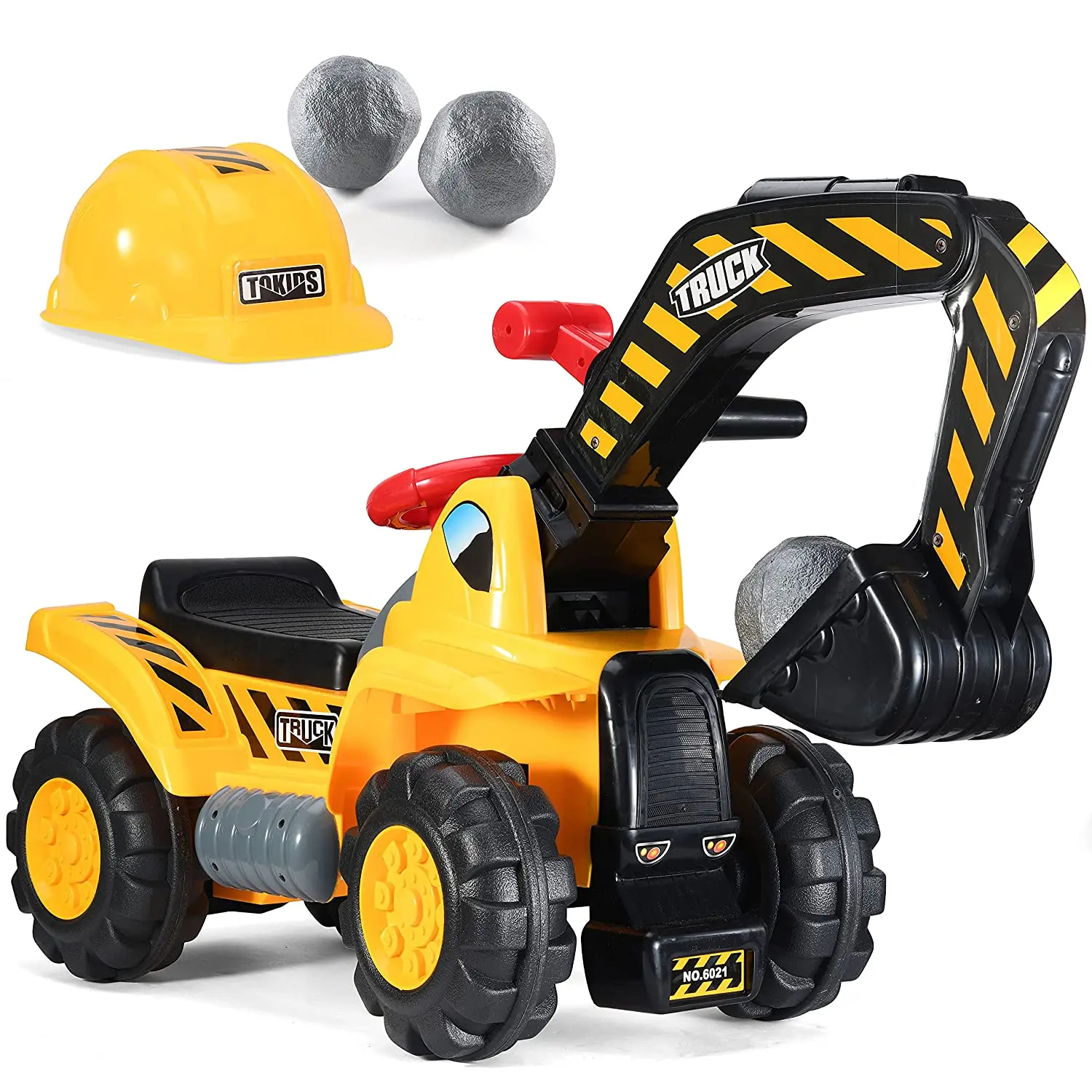 Toy Tractors for Kids Ride On Excavator