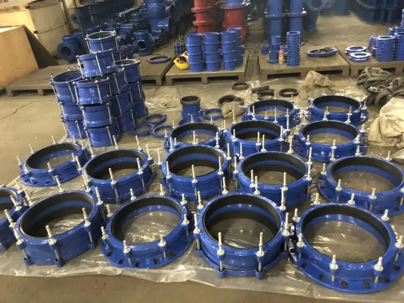 Ductile Cast Iron Universal Coupling Fitting HDPE Pipe Flange Adaptor Price