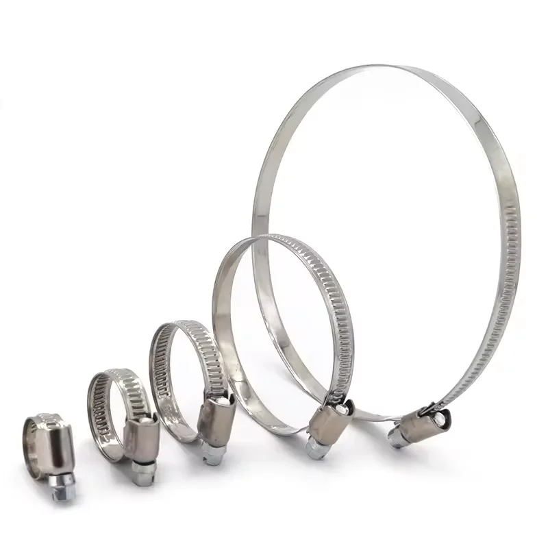 W4 W5 German type hose clamp stainless steel adjustable cable gear clamp