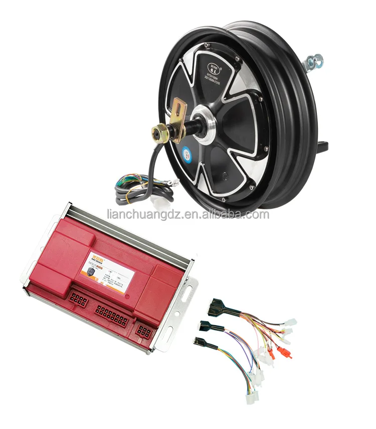 MEDISI 10 inch 60v72v 1200w electric motorcycle e bike controller bicycle kit Brushless dc hub motor