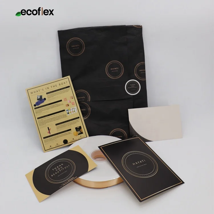 Luxury Custom Small Square Thank You Gift Paper Post Cards For E-commerce Business