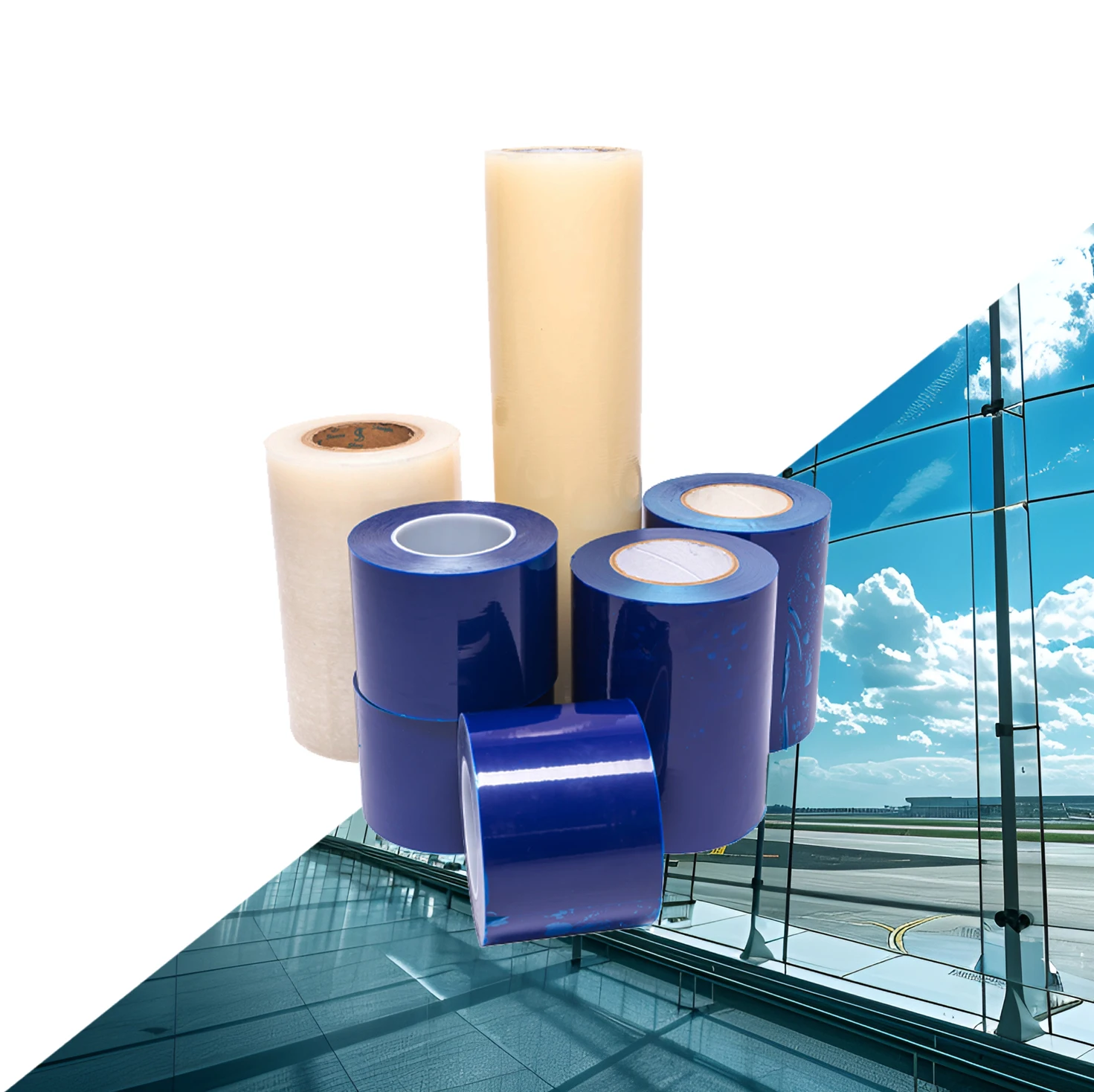 factory price self-adhesive transparent car window film scratch proof protection film