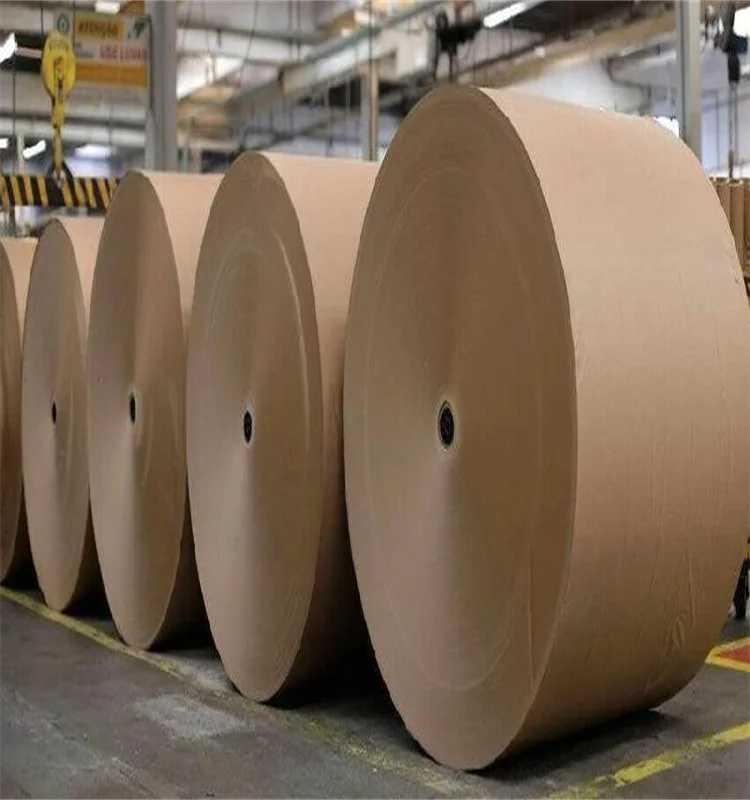 Shipping Box Paper 120/130/140/170G Kraft Paper from Low Price factory supply