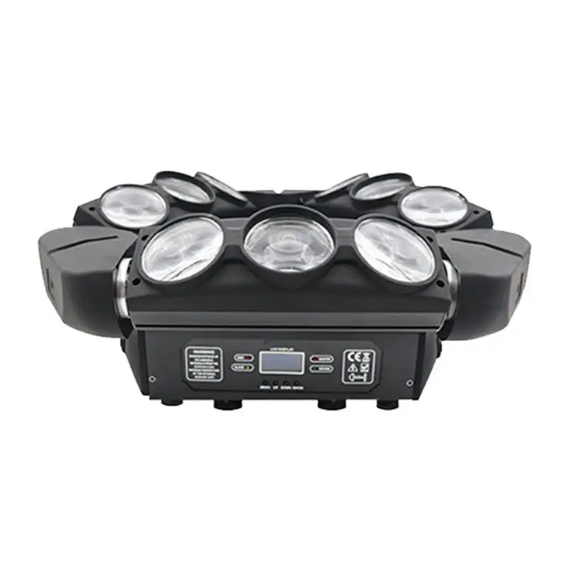 100W LED 9 HeadsSpider Beam Moving Head Stage Light MSKJ-ST  9*10W RGBW 4 IN 1 waterproof IP20