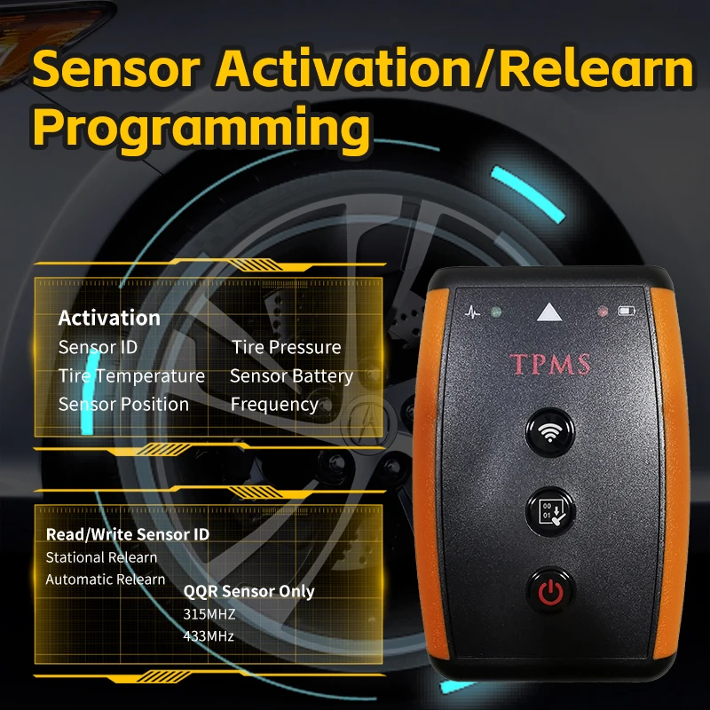 QQr Manufacturer Mini Bluetooth program activation OBD  Connector Professional Diagnostic Tool For Mechanics With bluetooth Tpms