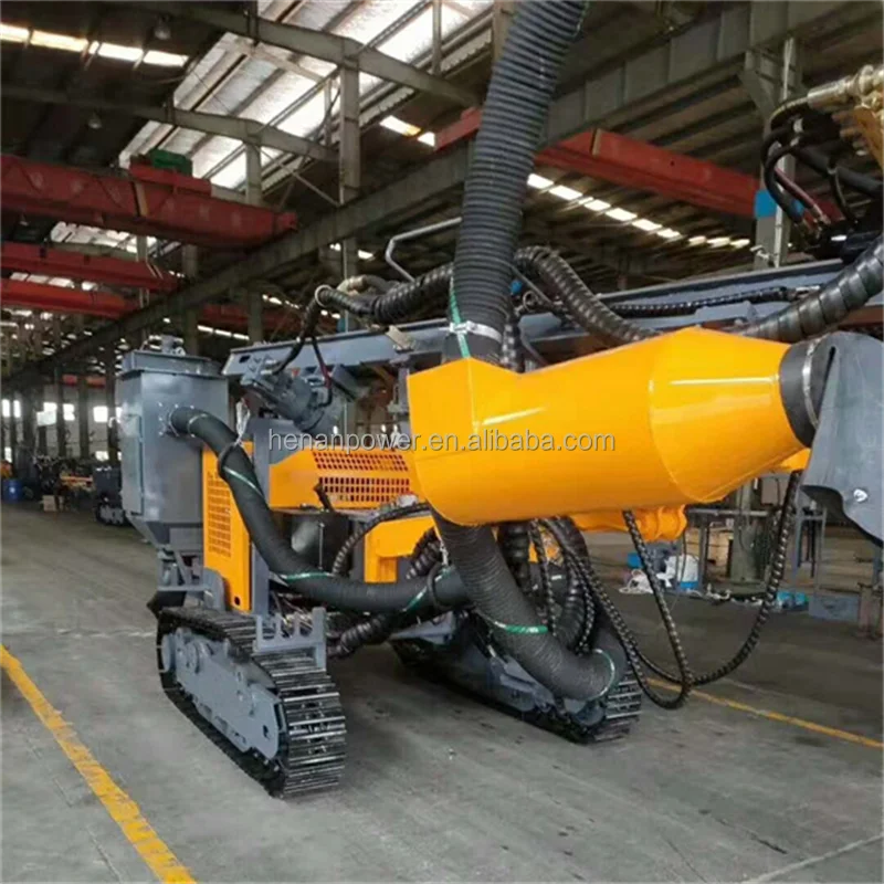 KG590/KG590H China famous brand Kaishan steel crawler type mine dth drilling rig machine for sale