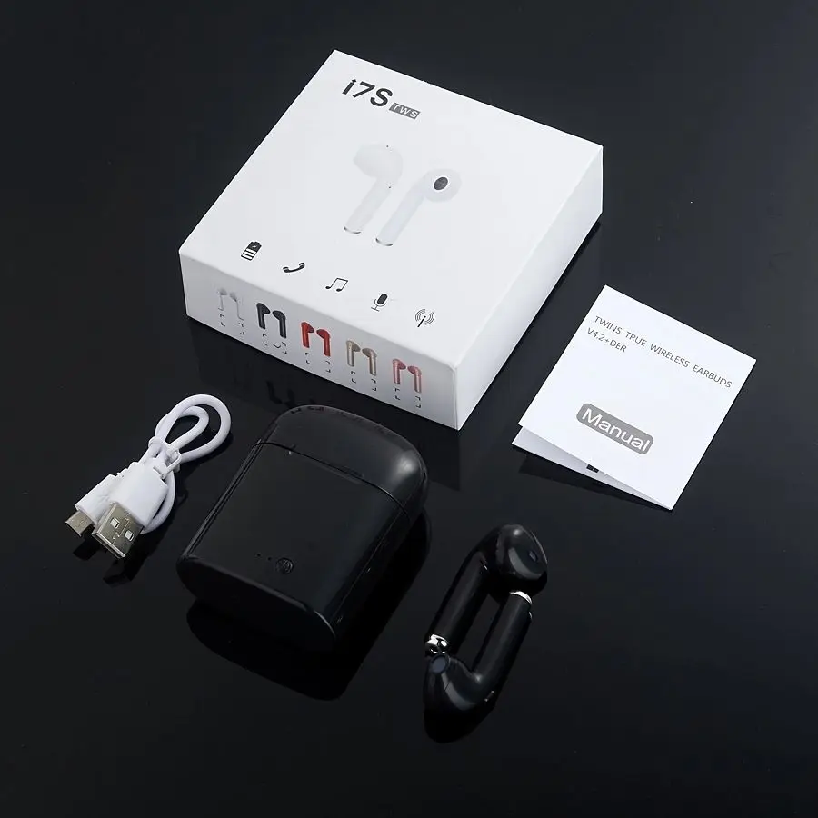 I7S Tws Bluetooth Wireless Earbuds Mini Auricular Headphone Headset Audifono Manufacture