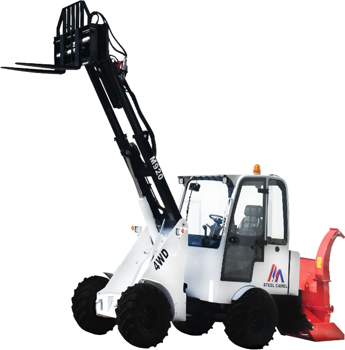 skid steer hydraulic road sweeper snow plow truck loaders for concrete