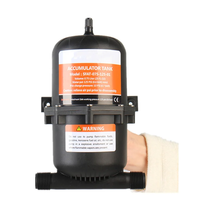 TOOFLO 0.75l  rv pump accumulator camper accessories rv accesorios exterior  for rv and marine