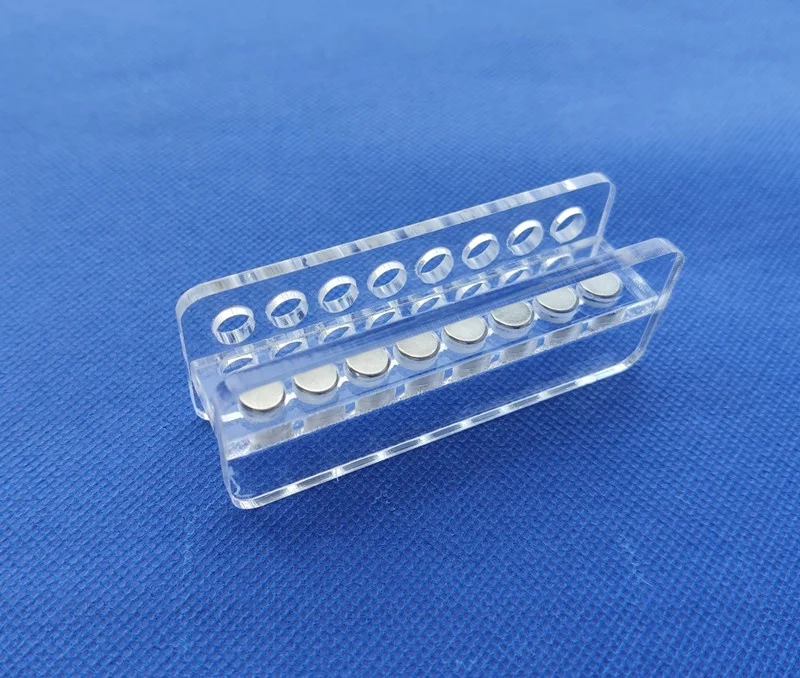 Lab use 16 place 0.2ml Magnetic bead Separator PCR tube strip Magnetic Separation Rack