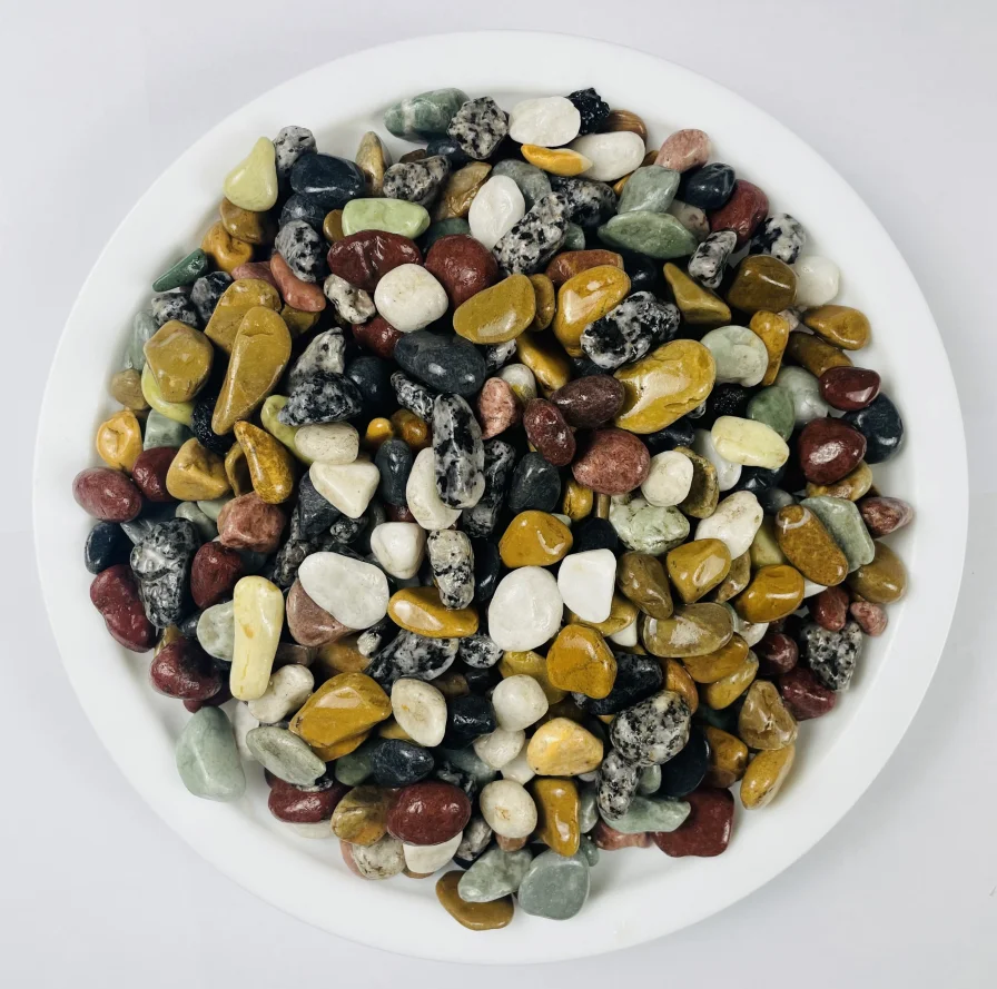 beautiful clandscape beach river pebbles & gravel loose river natural pebble gravel for garden paving