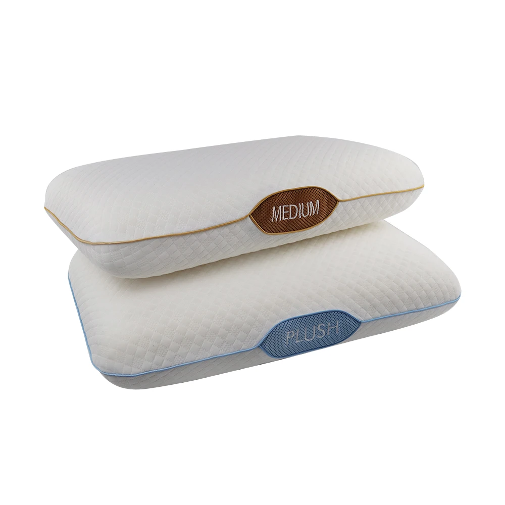 China wholesale modern 100% polyester hotel sleeping memory foam pillow