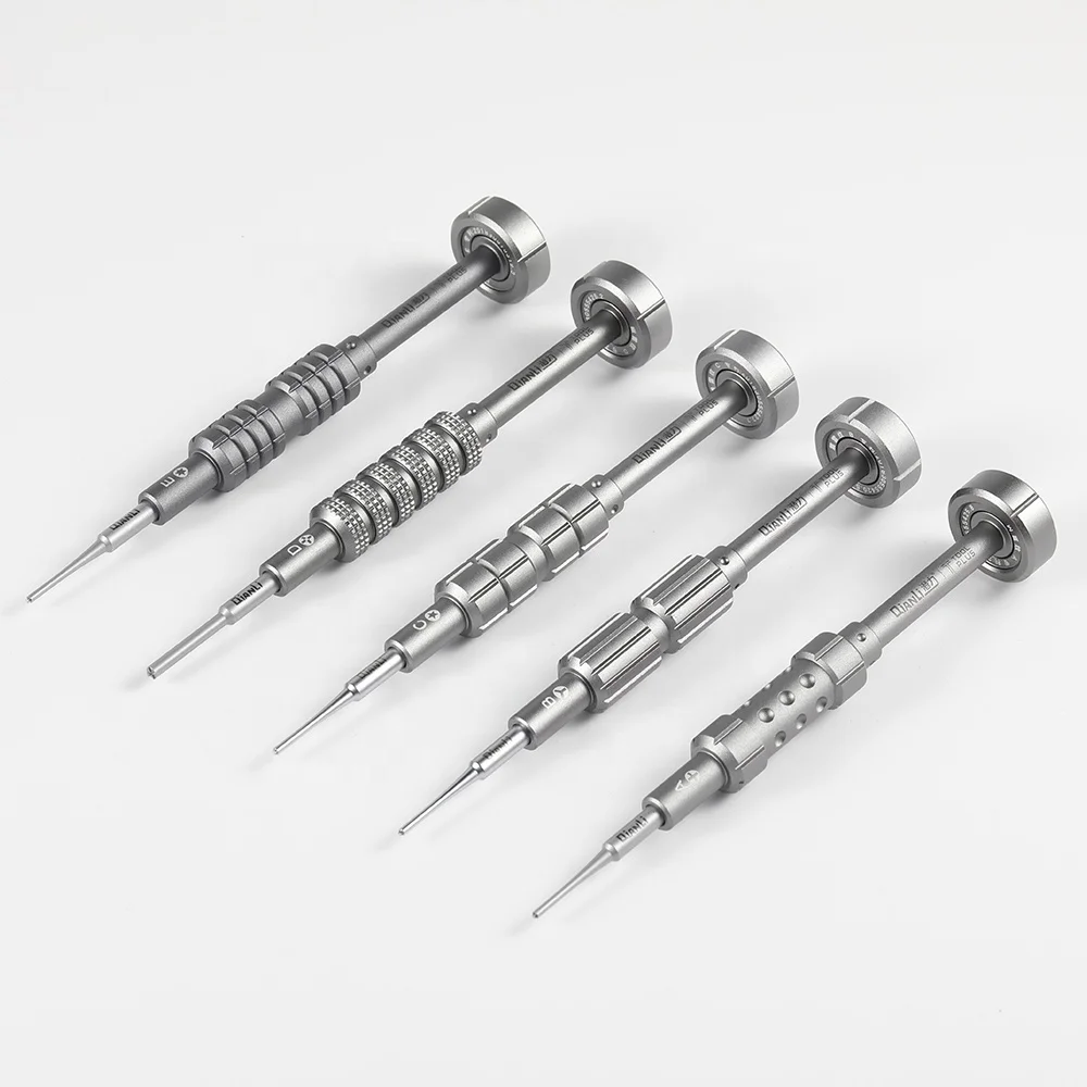 QIANLI iThor 3D Precision Screwdriver Phillips PH000 Y 0.6 Type P2 Pentalobe Torx T2 for Mobile Phone Tablet Repair Tool Kits