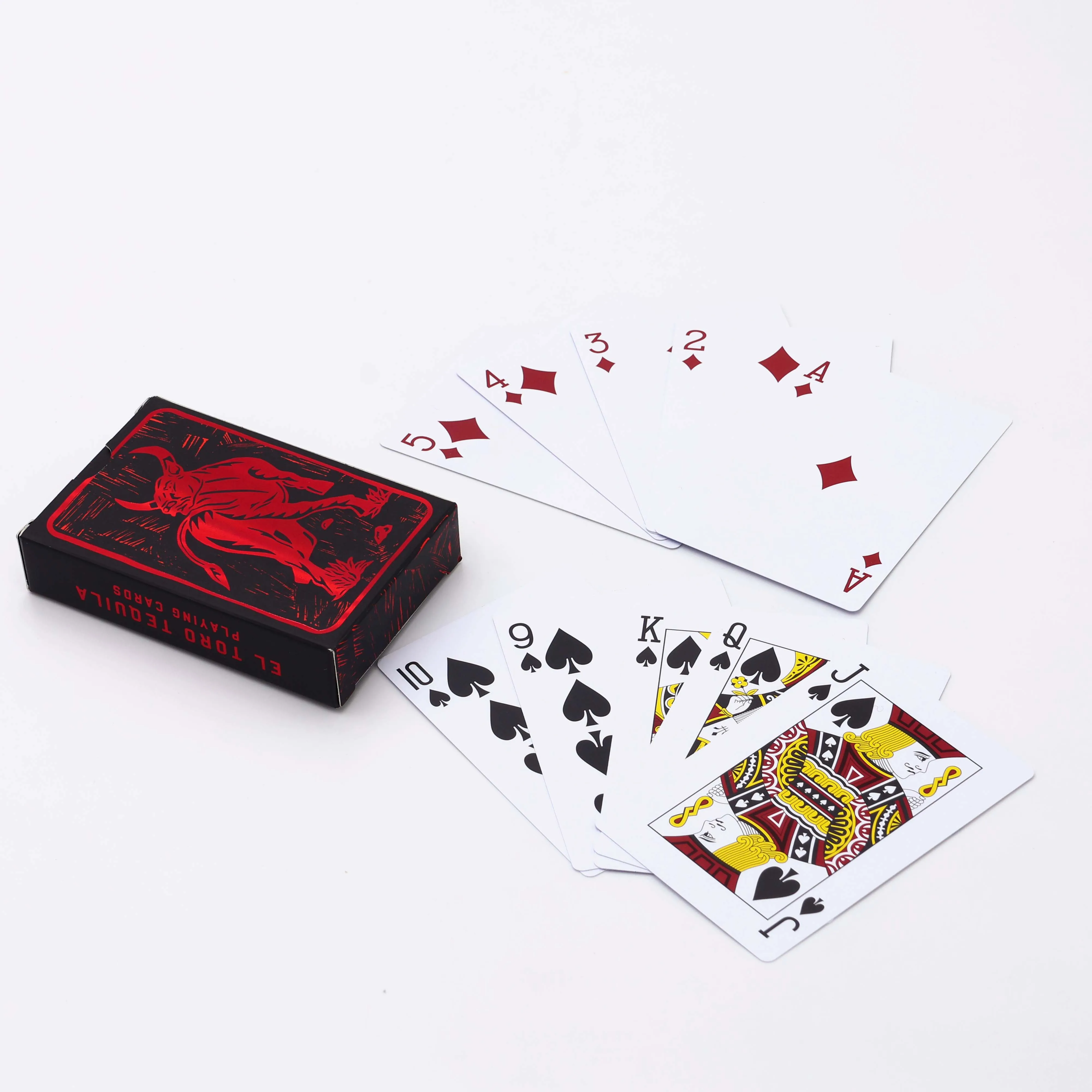 Customized LOGO cards Personalized Photo Playing Cards with packaging box