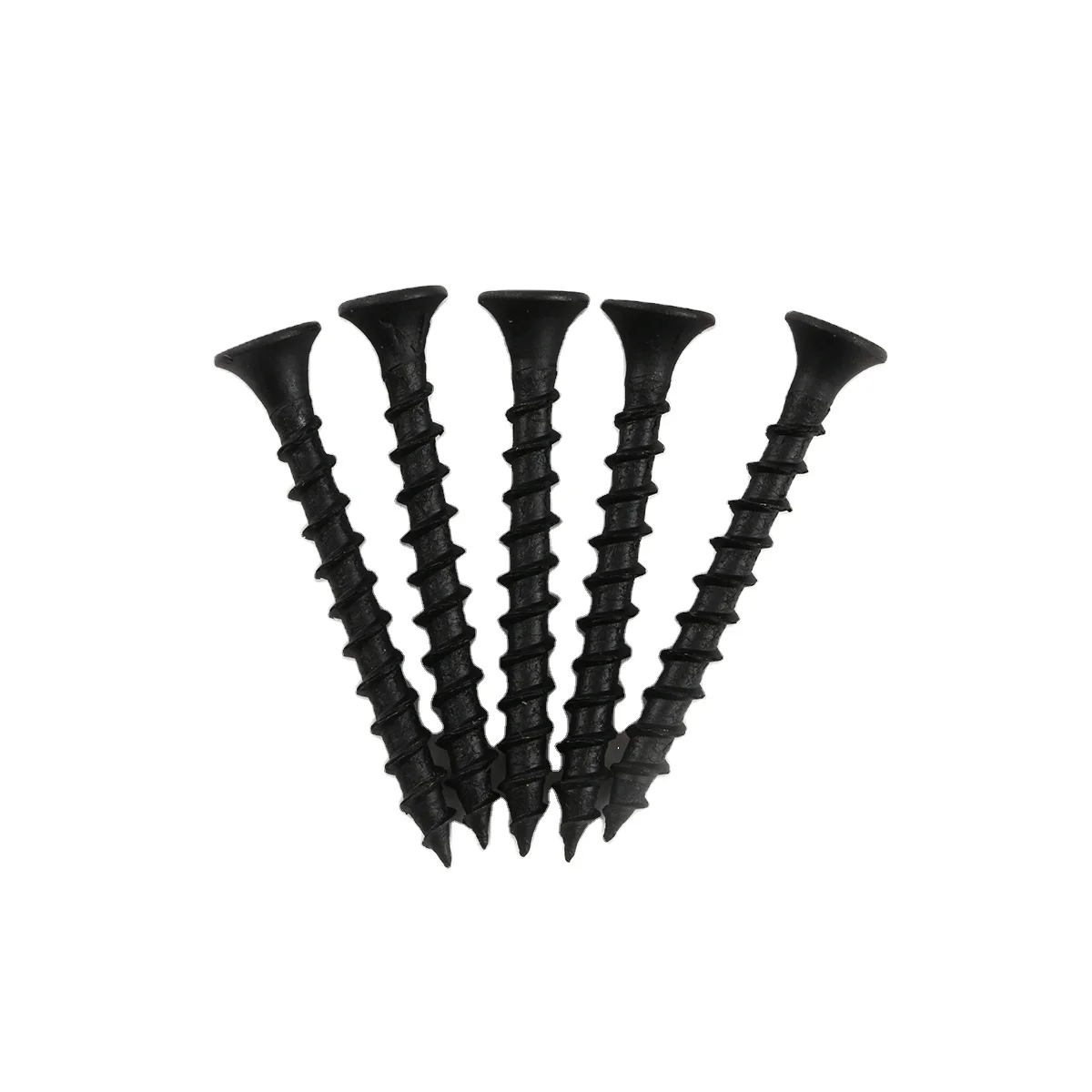 high strength gypsum drywall screw for Light steel keel self tapping screws cross slot black screw