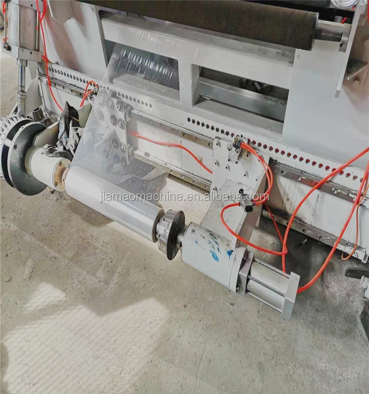 plastic roll slitting rewinding machine