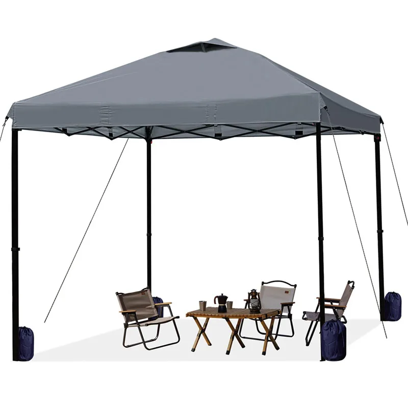 Xieqiao 3X3m Pop up Advertising Canopy Folding Tent Custom Outdoor 10X10 Pop up Trade Show Tent for Business with Flag