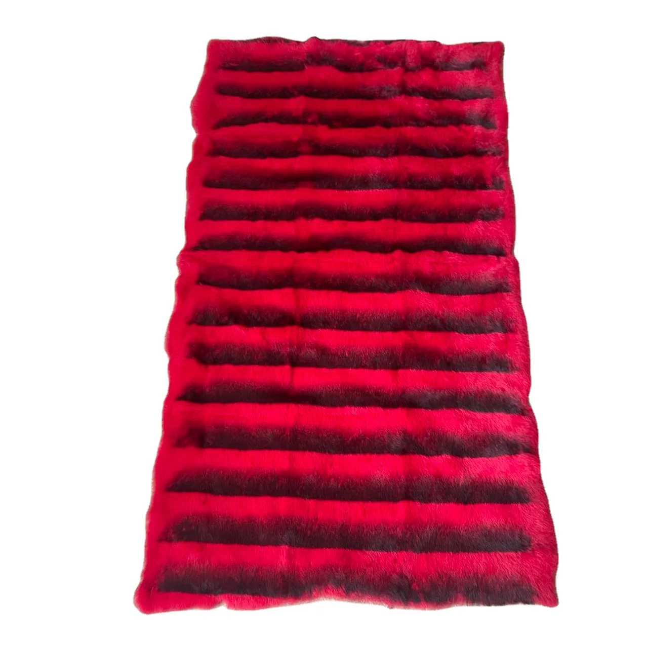 Wholesale price beautiful thick soft real rex rabbit fur plate for garment or carpets