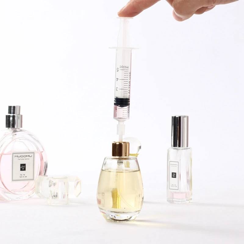 plastic perfume needle-free syringe, perfume separator, perfume filling tool