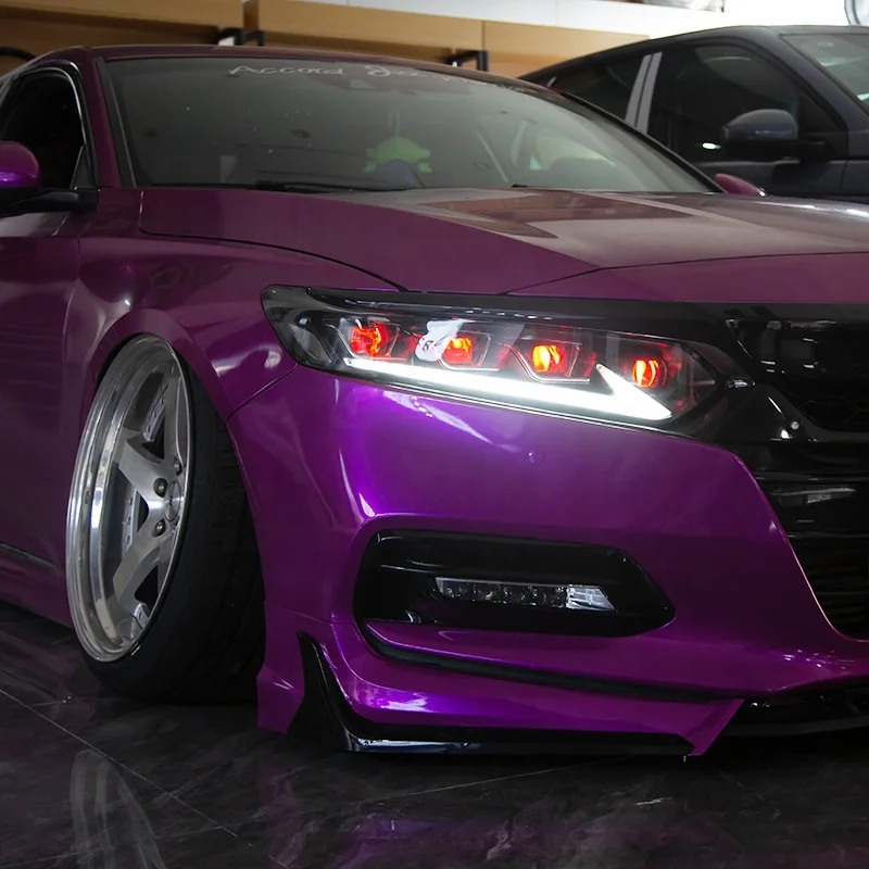 HCmotion Factory manufacturer 10th Gen front Lamp X Sedan 2018 2019 2020 2021 Full LED 4 Lens Headlights For Honda Accord