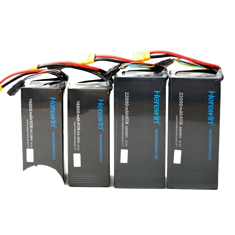 Batteries Charger 16Ah 22.2V Customized High Capacity Lipo Cell Lithium Manufacturers For Uav Drone Agriculture Sprayer Battery