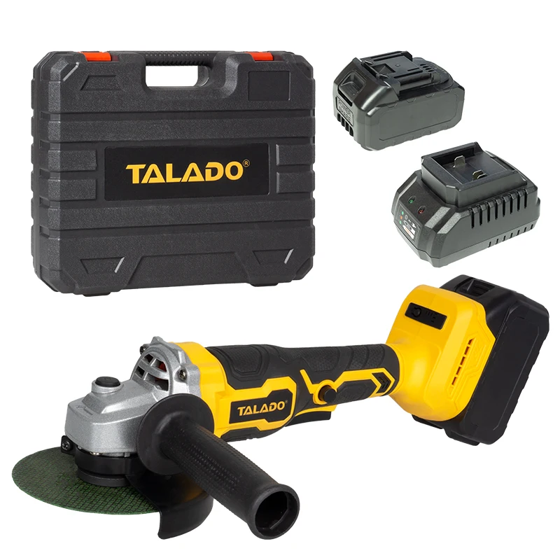 Portable Power Tools 18V / 20V Brushless Cordless Angle Grinder 125mm Cut Off Machine portable wood steel metal cutting machine