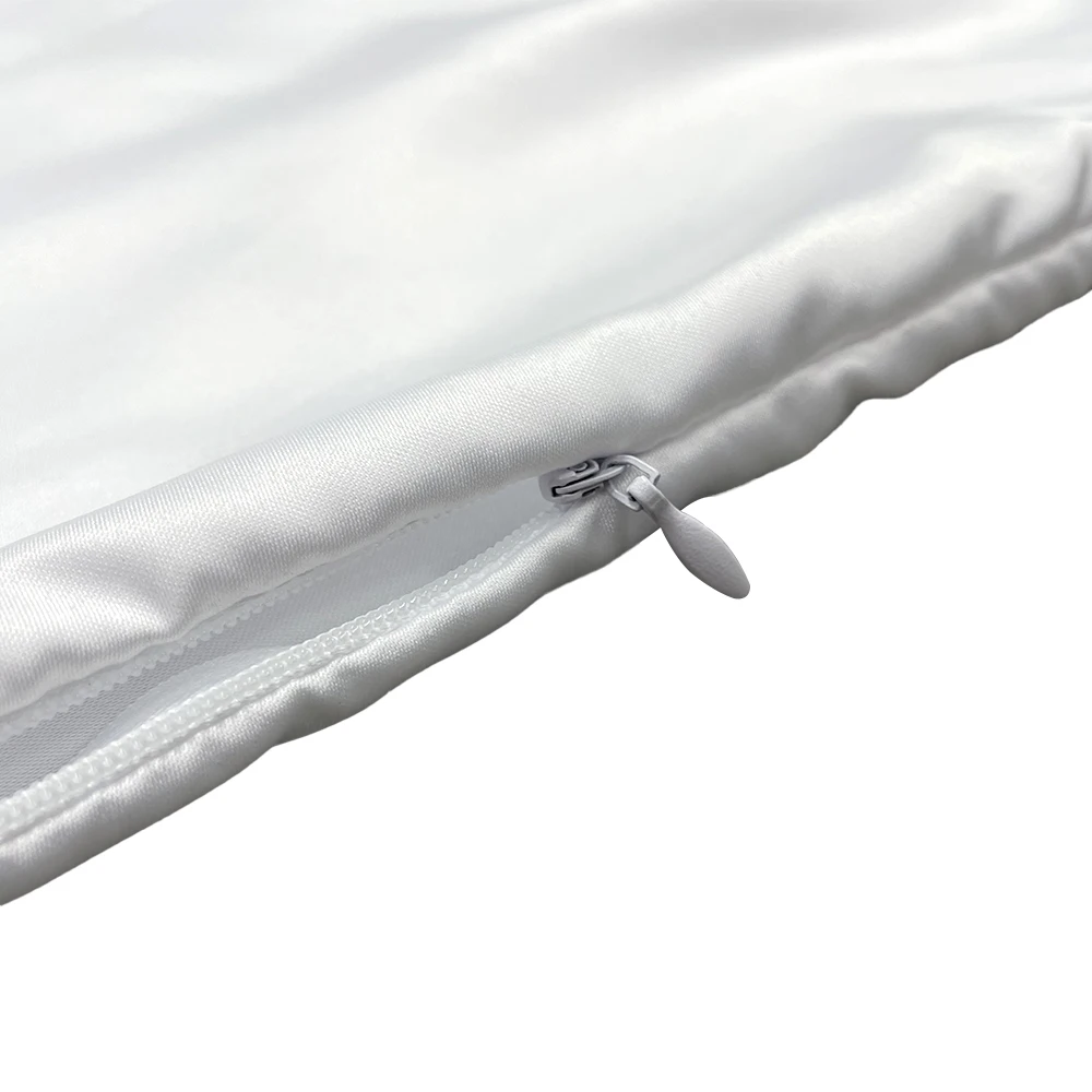 Оптовая продажа сублимационных наволочек Subbank наволочка из полиэстера с индивидуальным принтом белого атласа