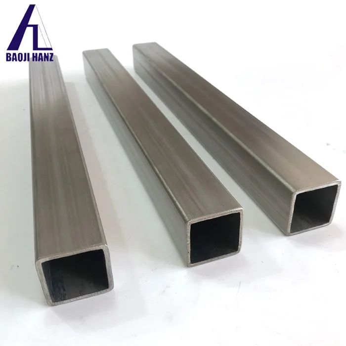 В наличии квадратная титановая трубка gr1 gr2