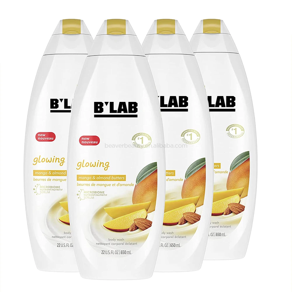 Private Label Natural Body Wash Moisturizer Whitening Remove Odor Shower Gel Cream Body Wash