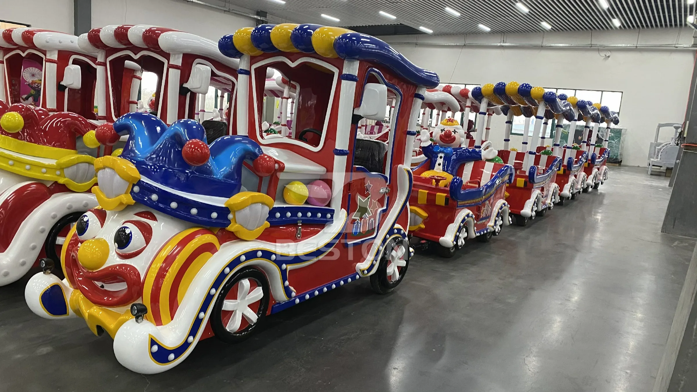 amusement park trackless train rides / tourist train / attractive kids trackless train rides