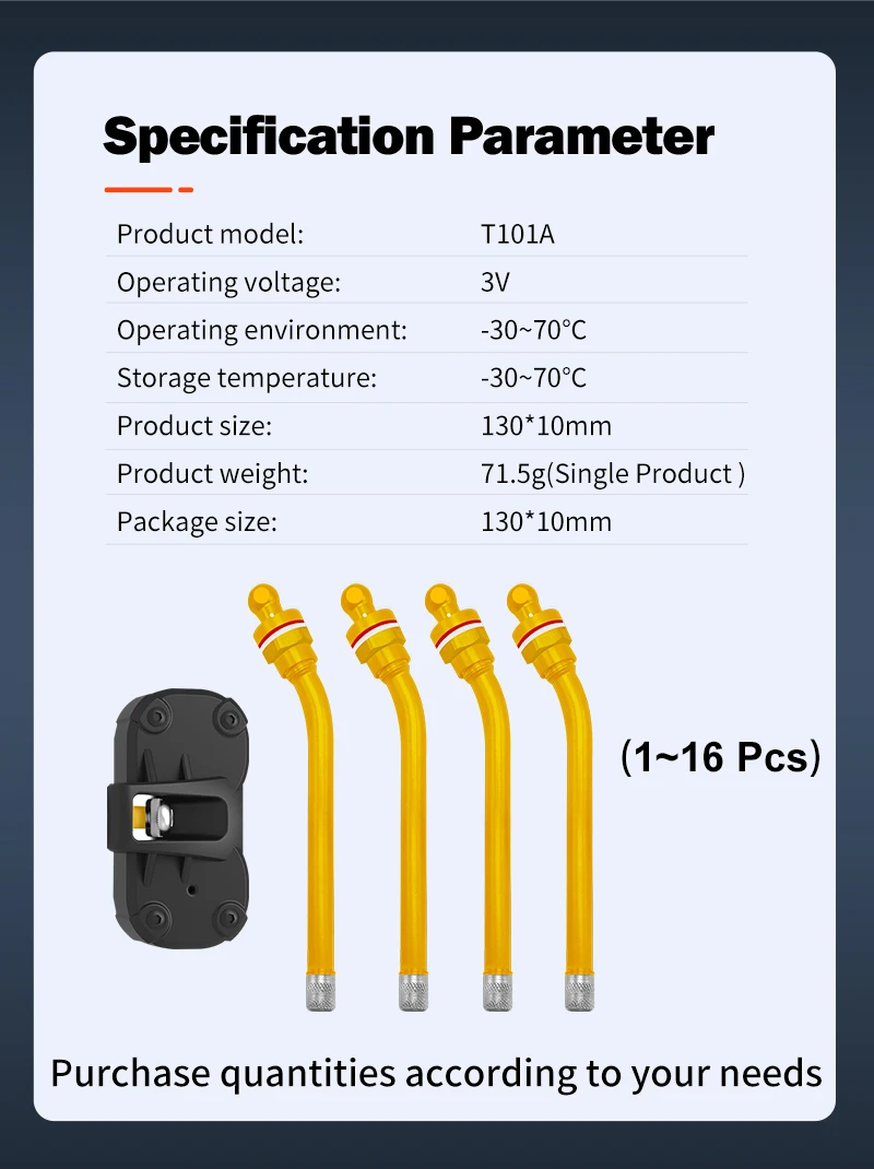Lonauto Long transmission distance Prevent blowout Universal Tire Pressure monitor Tool BLE 5.0 TPMS Built-in Sensor for All Car