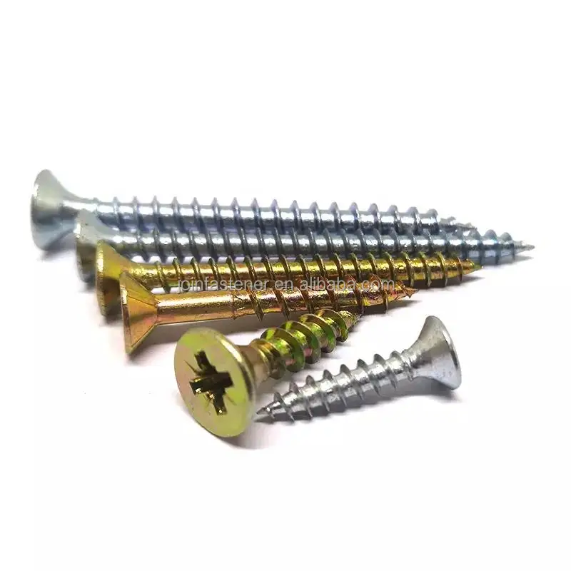 High Quality factory price 4.8 / 8.8/ 10.9/ 12.9 Grade Metal Chipboard Screws Supplier Screw Chipboard