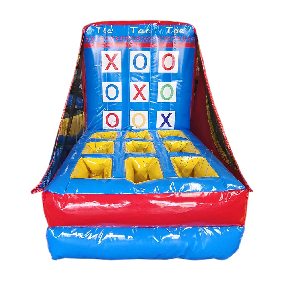 Tic Tac Toe Carnival Inflatable Sport Game Stall Inflatable Bouncer Soft Games in Sport Games