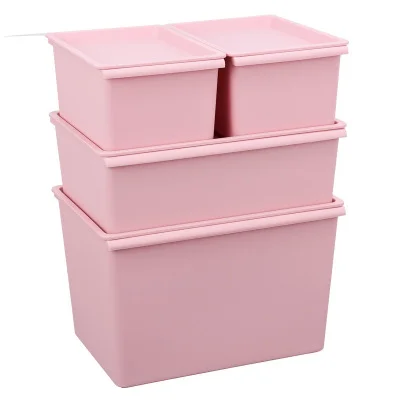 hot sale popular Household Plastic Material Storage Box With lid