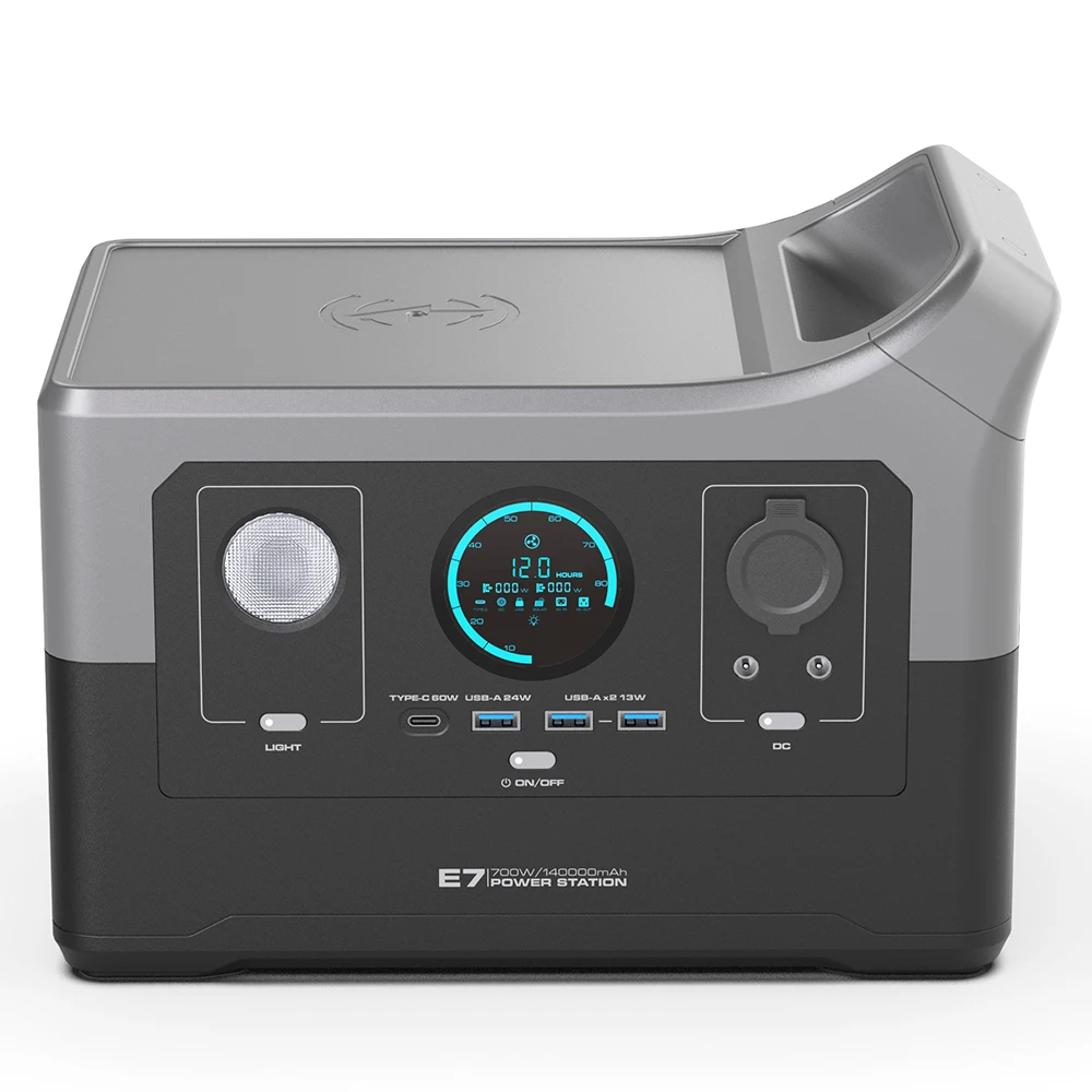 Home Emergency Energy Storage System UPS Outdoor Camping 220v 700w Lifepo4 Electric Batteries Portable Power Station Generators