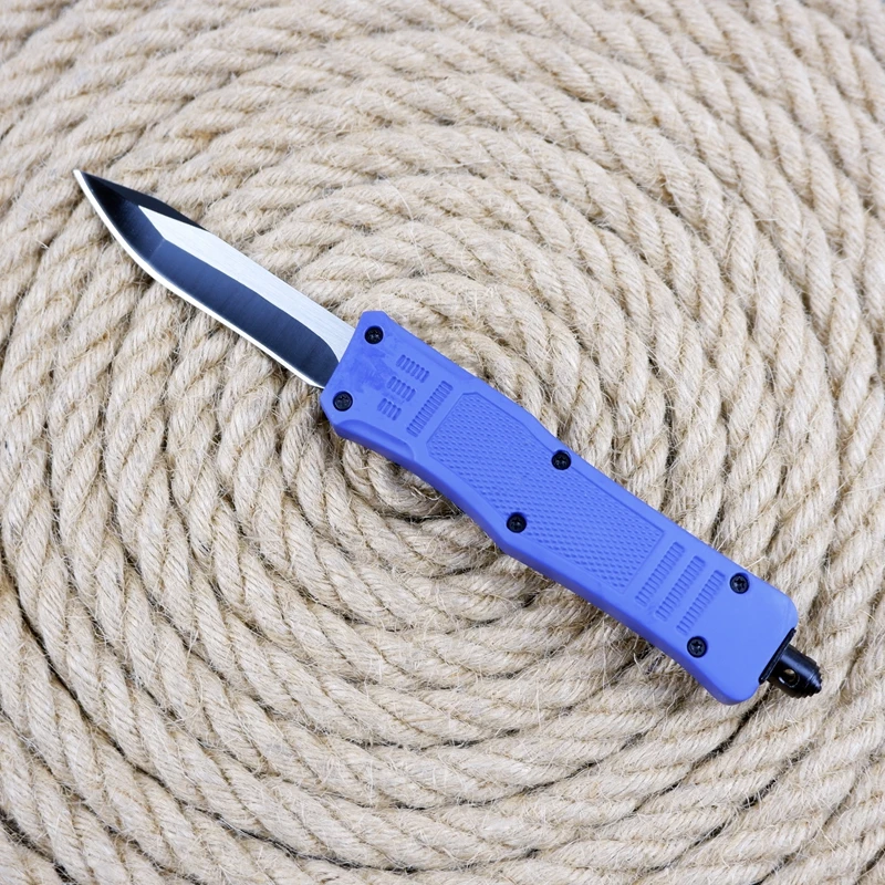 Customized multi-purpose Outdoor Survival Self-defense Knife with Zinc-aluminium alloy handle