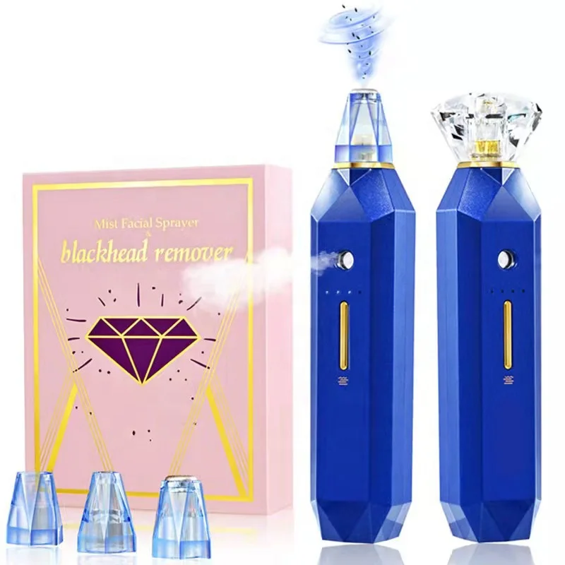 2023 Newest 2 in 1 Facial Steamer Wholesale Private Label Cold Mist Facial Steamer Machine for Dry Skin and Blackhead Removal