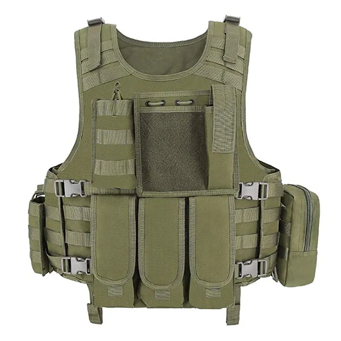 Custom Style Logo Wholesale Oxford Outdoor Army Air Soft Trainibg Molle Tactical Military Bulletproof Vest
