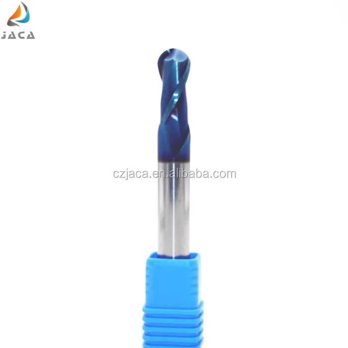 Фрезерные инструменты из карбида вольфрама 2 канавки 4 флейты B-nano/AlTin/TlAiN покрытие шариковых наконечников