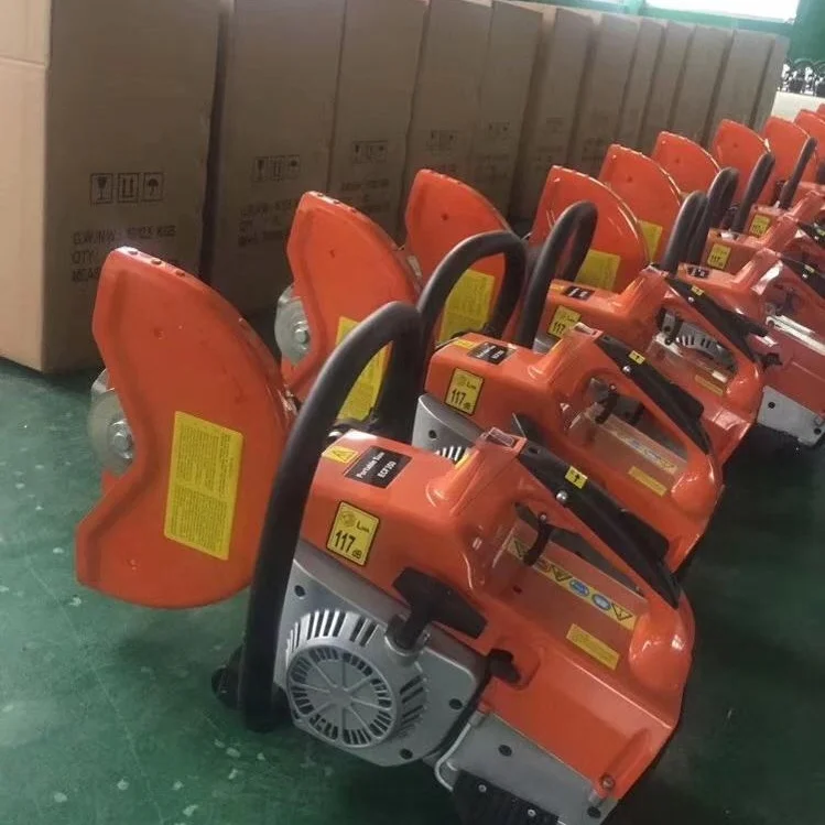 Factory Directly Sale Concrete Saw Cutting Machine EHS350C Gasoline Rescue Cut Off Handheld Saw