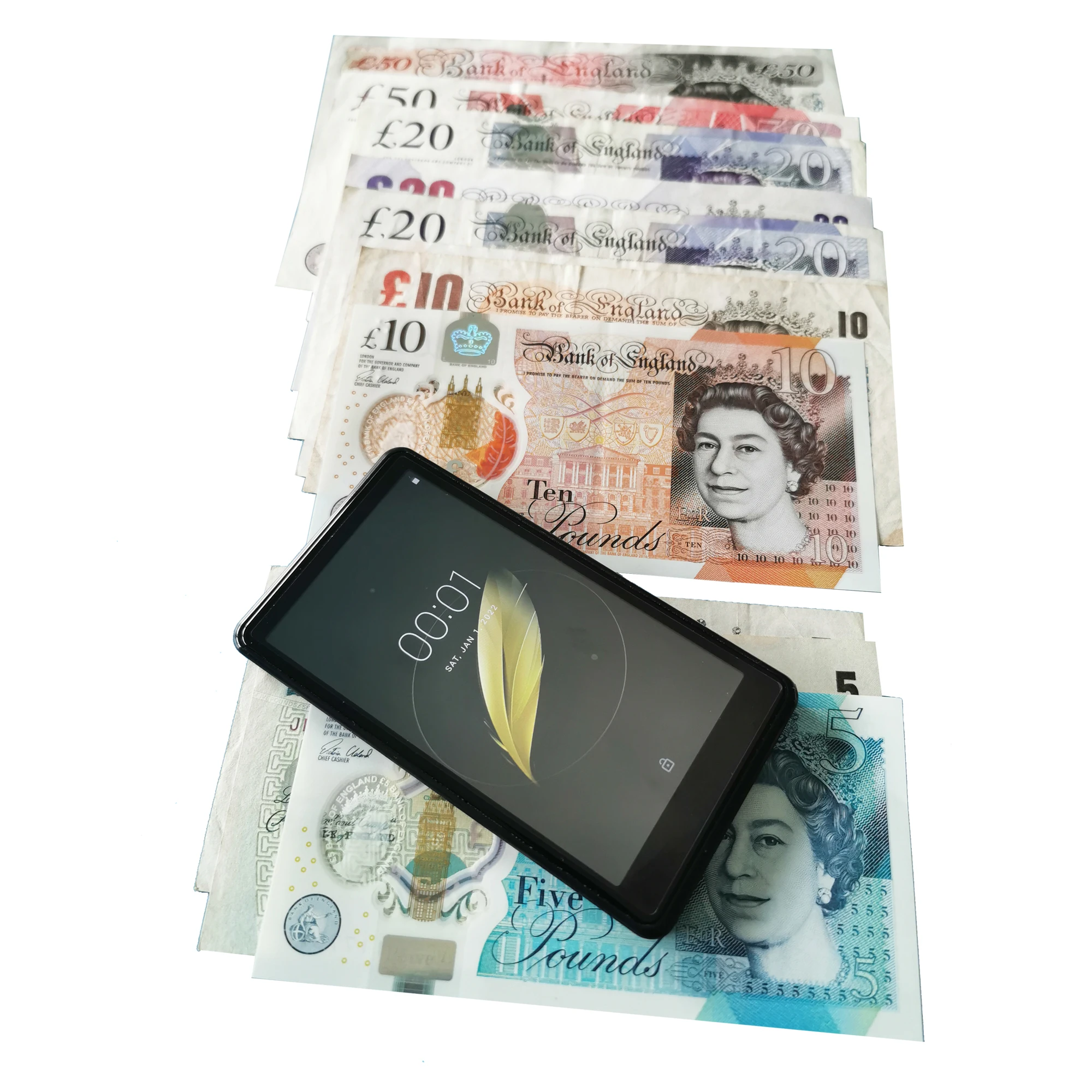 Портативная инфракрасная камера с сенсорным экраном 4 дюйма, детектор денег с картой памяти 8 Гб, детектор поддельных заметок