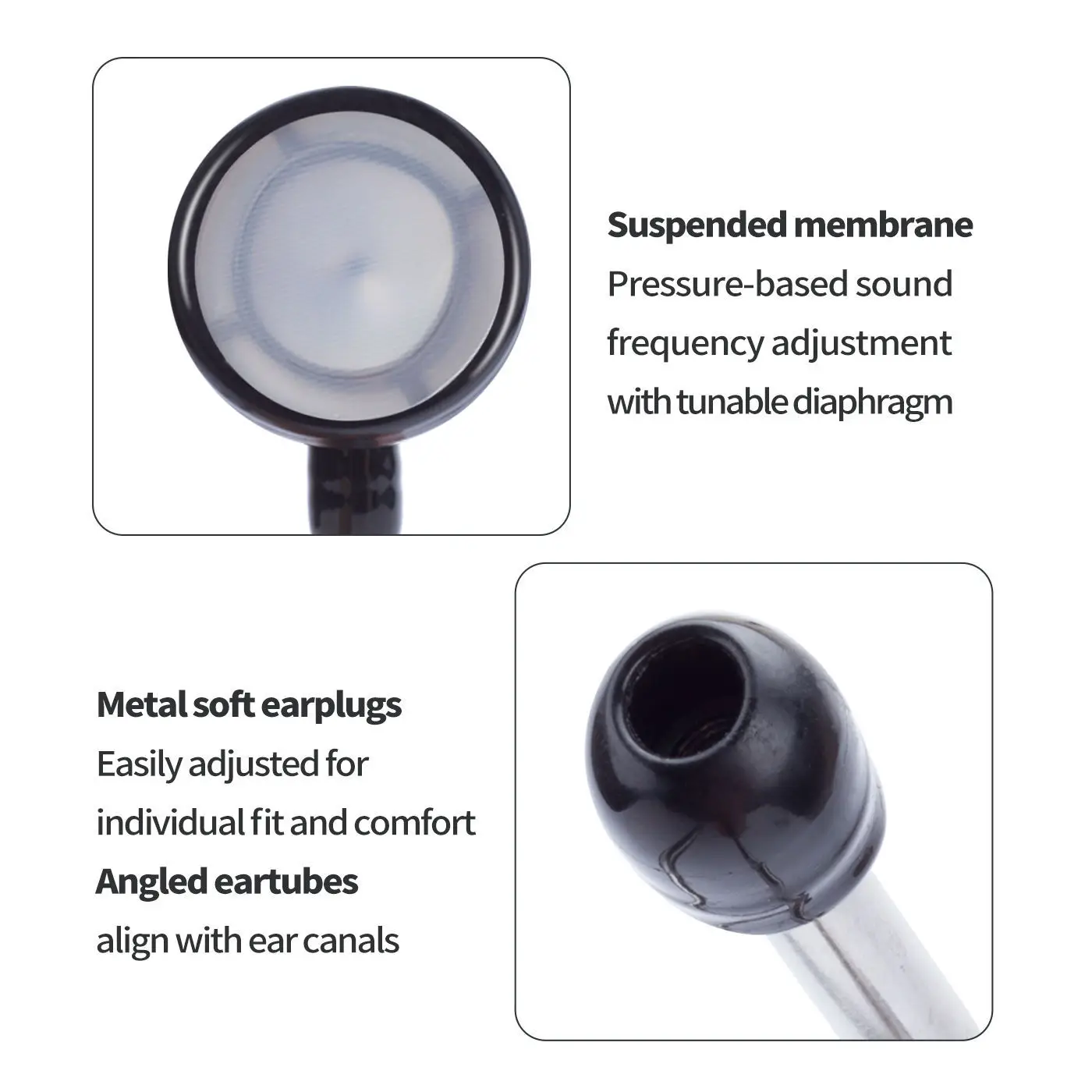 Export Medical Cardiology Stethoscope Professional Stethoscope for Doctor and Nurse