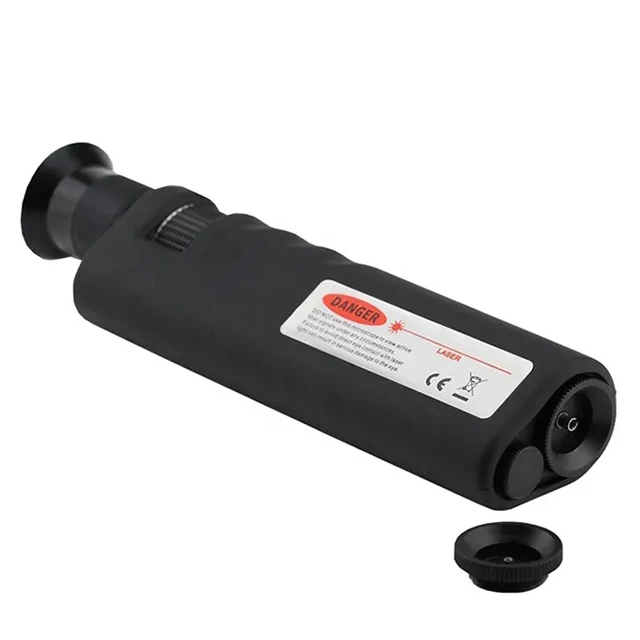 Handheld 400X 200X magnification optic fiber Inspection microscope 1.25/2.5mm optical fiber check micro scope