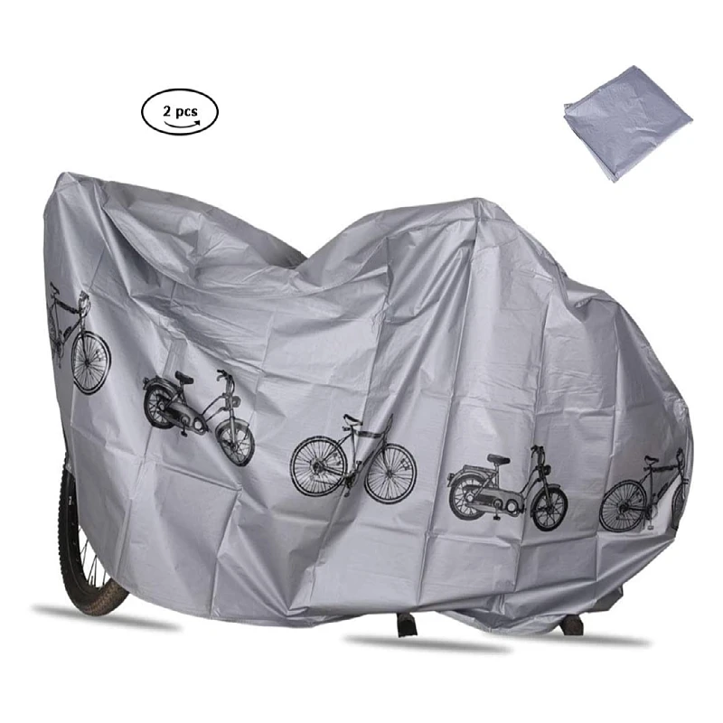 New design modern Dust Protector Non-woven fabric Bike Raining Cover For Outside Storage